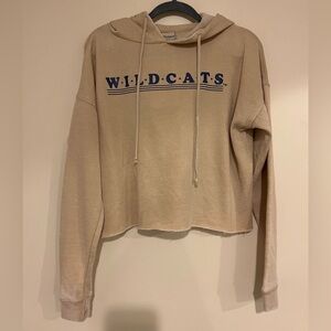 Wildcats Beige Hoodie Sweater